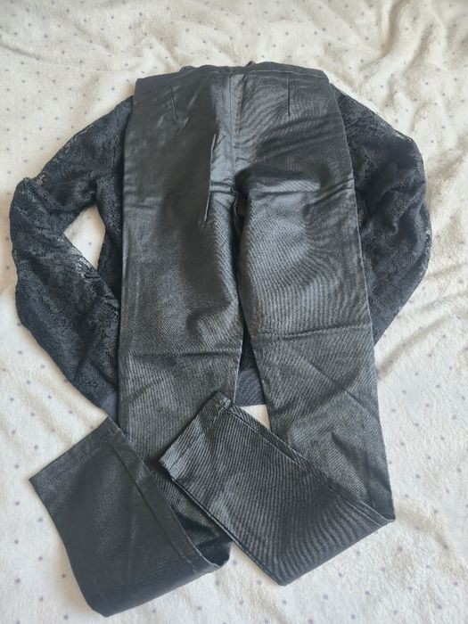 Spodnie Reserved + bluza Reporter r146/152cm