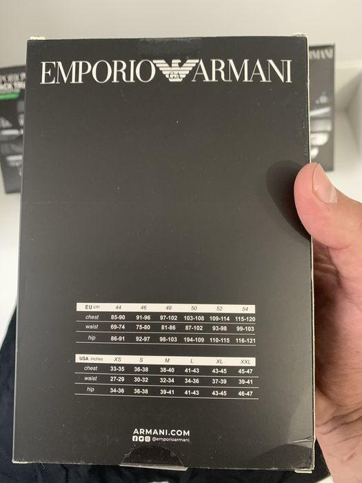 Чоловічі труси emporio armani