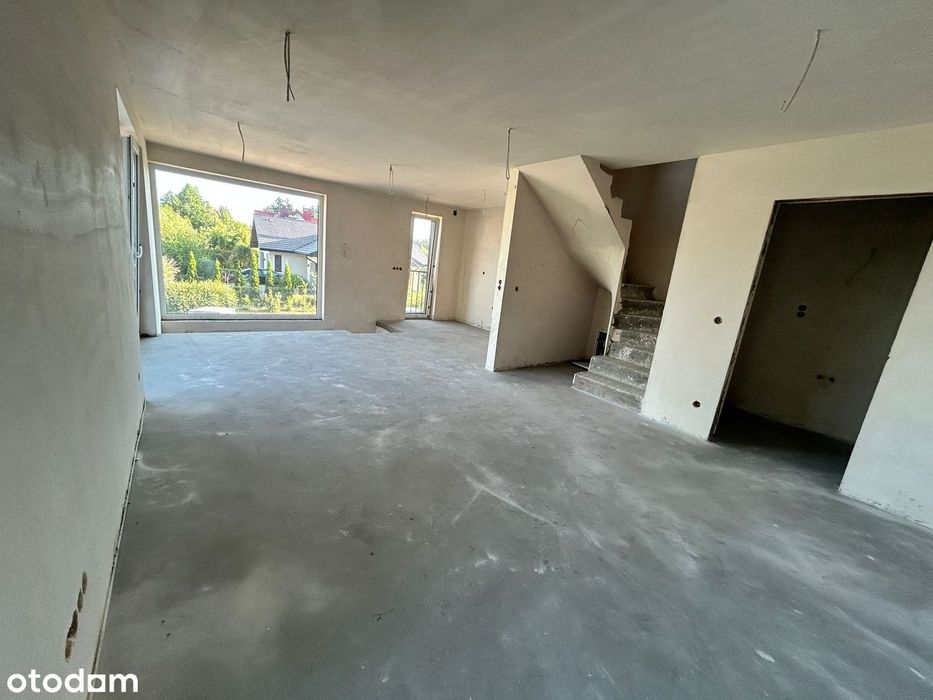 Nowoczesny Dom 120m^2 w zabudowie bliźniaczej, spokojna okolica