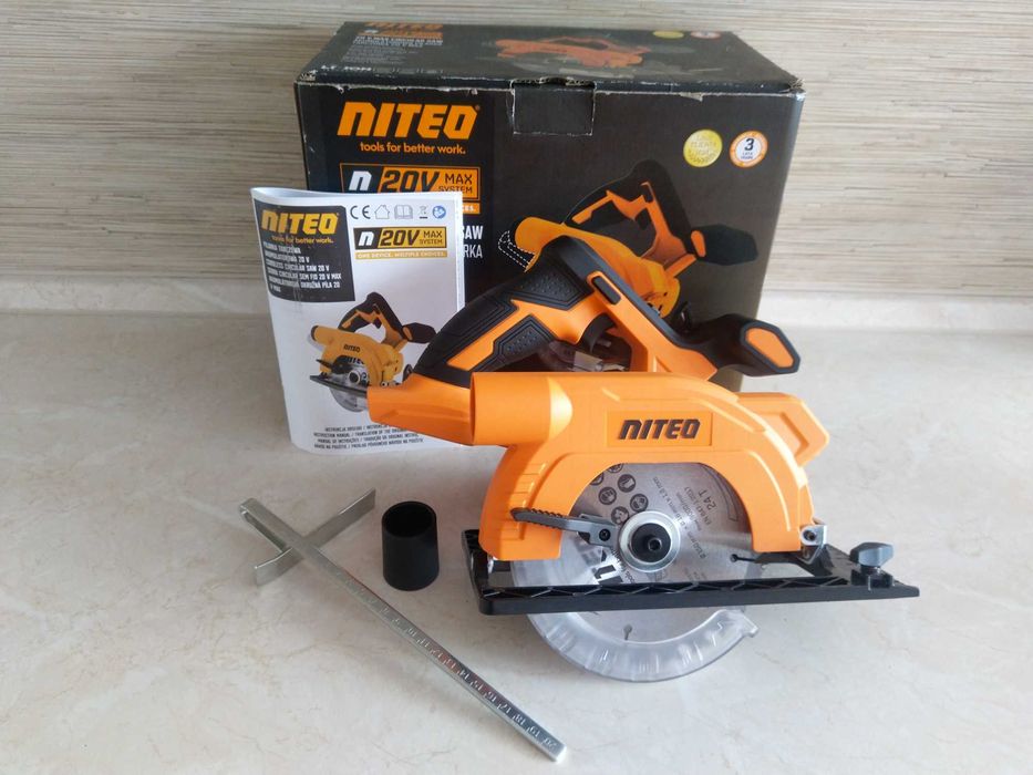 NOWA Akumulatorowa Pilarka Tarczowa 20 Max + Akcesoria NITEO