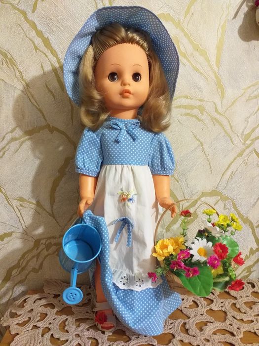 Кукла - лялька винтажная немецкая, 42 см