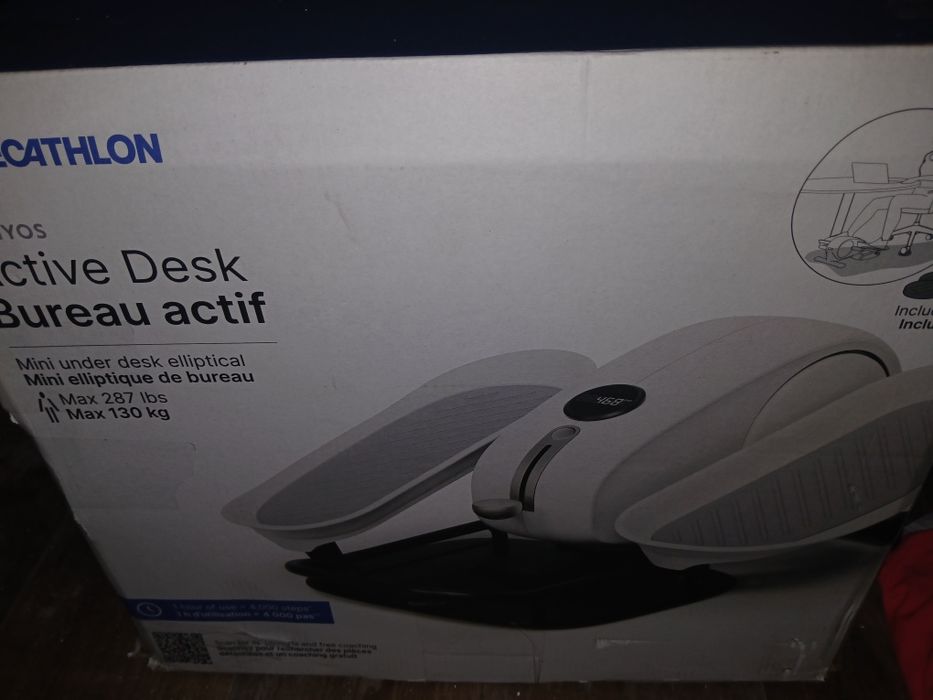 Bicicleta nova na caixa