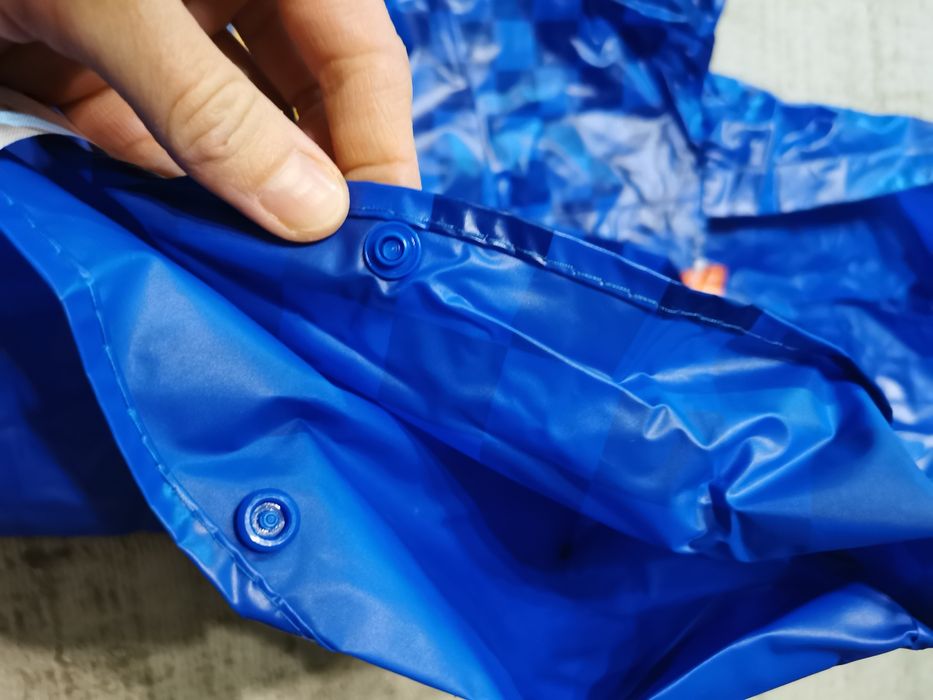 Kurtka 110 116  przeciwdeszczowa poncho zygzak McQueen 98 104