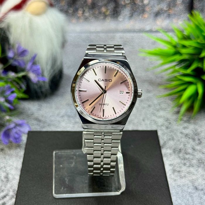 Наручний годинник в стилі Casio MTP-B145D-2A2VEF