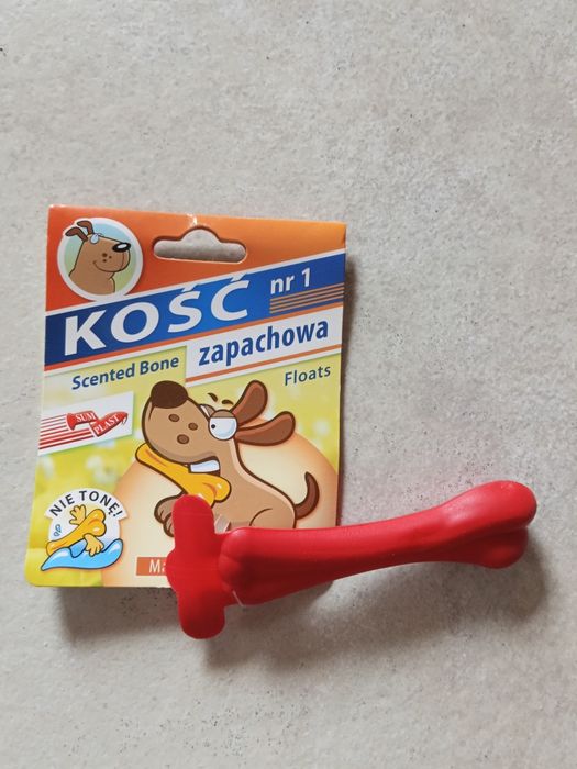 Zabawka dla małego psa - kość zapachowa