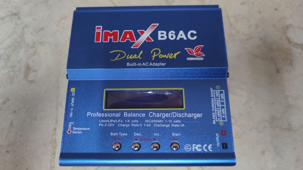 Carregadores RC Lipo, Life, Nimh