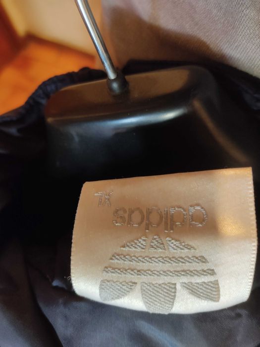 Casaco desportivo azul e branco Adidas XL