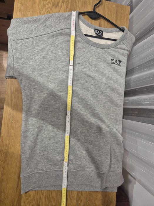 Bluza Emporio Armani EA7 bluza szara rozm. L