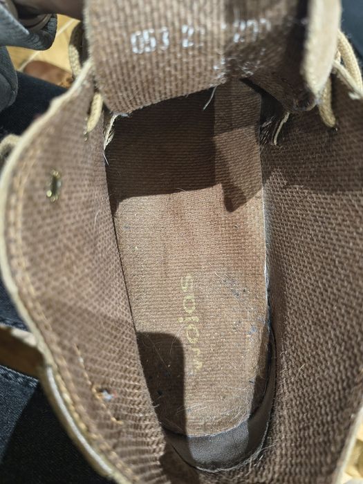 Zamszowe buty męskie Wojas