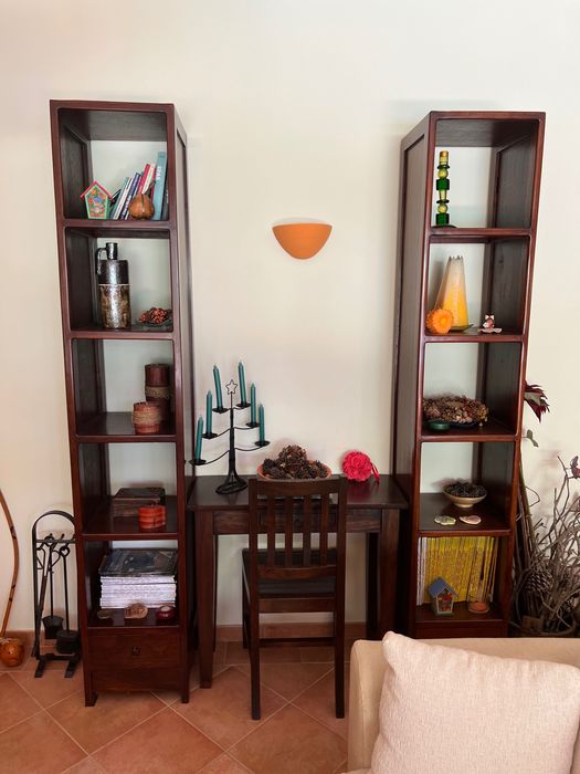 Estantes para livros: 2 colunas