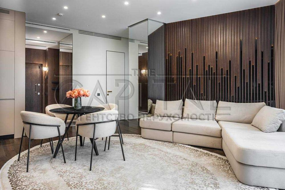 Продаж нової дизайнерської 3-к ЖК Taryan Towers Печерськ 94м2 Тераса Гардеробна