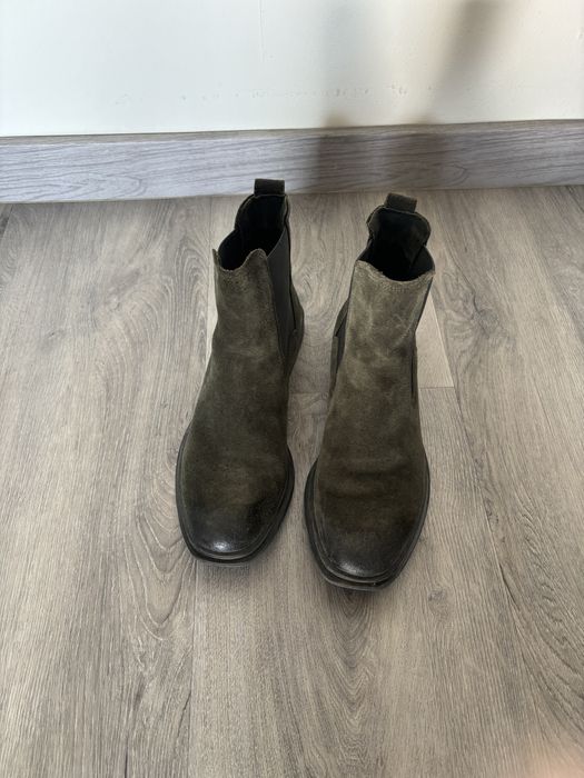 Botki - sztyblety Nessi 38 - ciemna zieleń