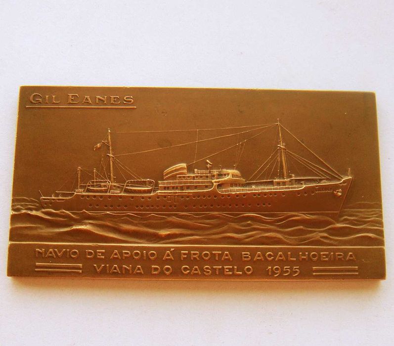 Medalha Bronze Navio GIL EANES por M. NORTE