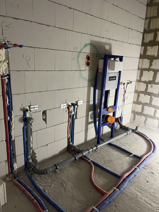 Hydraulik:  montaż instalacji CO/Wod-Kan, ogrzewanie podłogowe