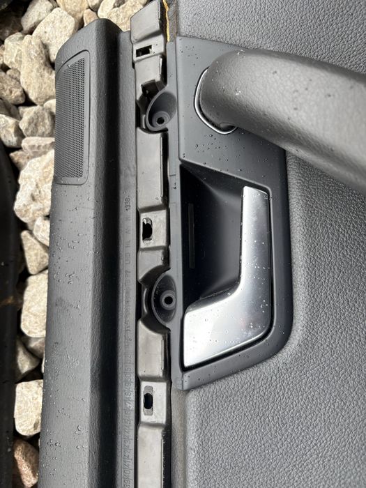 Komplet klamek podswietlanych wewnetrznych audi a4b7