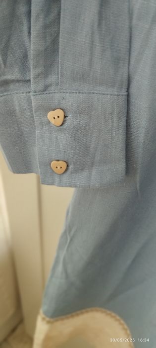 Conjunto em linho/algodão  S/M