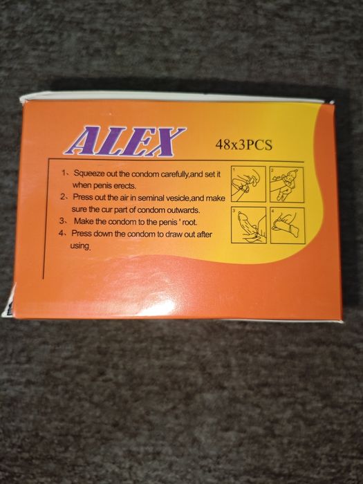 Презервативы гладкие Super Alex Подходят для УЗИ узд Блок 144шт 347грн