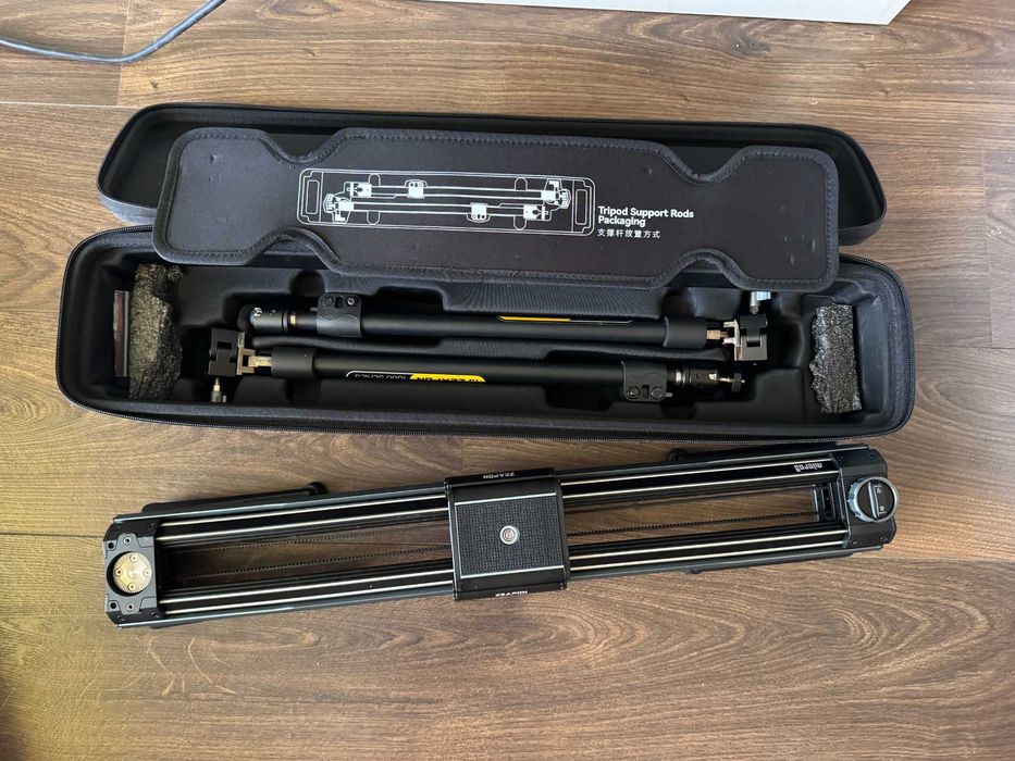 Slider Zeapon Micro3 E1000: duplo alcance, motorizado, Bluetooth