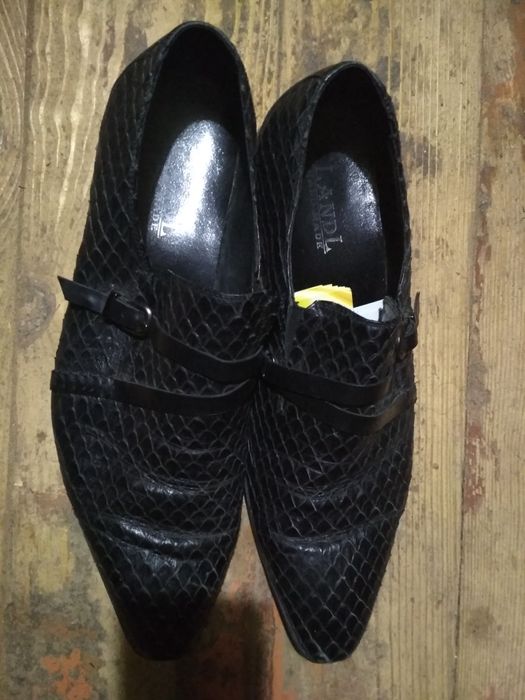 Туфли кожаные лоферы