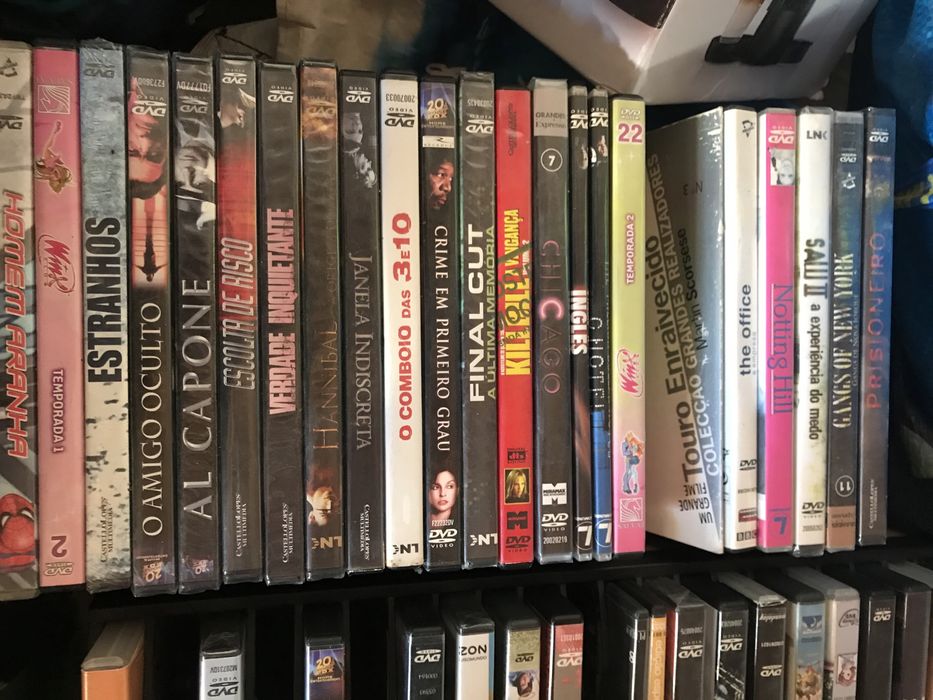 100 DVD’s para desocupar