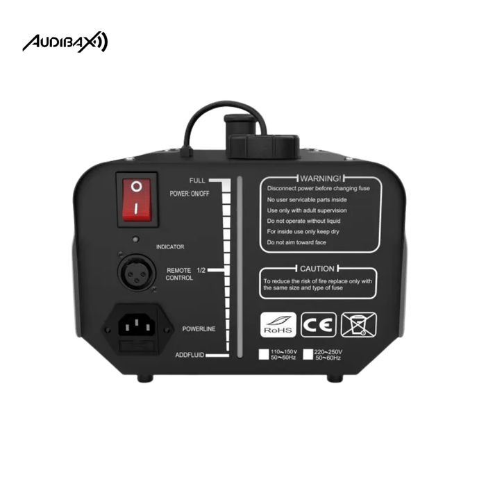 Audibax Smoke 900 Máquina de fumo com Controlo remoto sem fios 900W