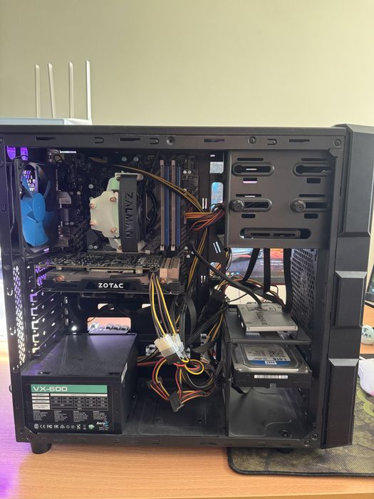 Продам ПК  i7 7700,1060 6gb , 16 gb ddr4