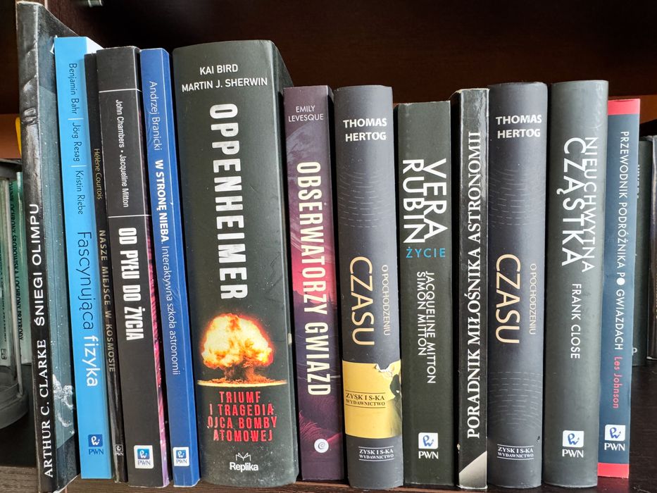 Książki popularno-naukowe, głównie astronomia (j.polski)