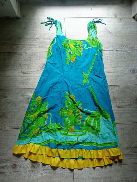 Sukienka lato bawełna DIY L xl