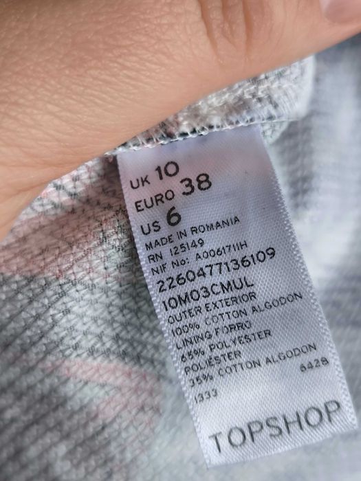 Sukienka z wycięciem etniczny wzór, paisley pattern, wzór turecki