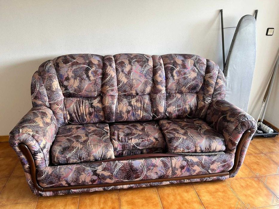 Sofá cama Três Lugares