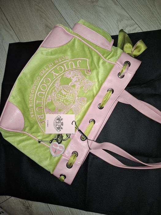 Juicy couture daydreamer limonkowa torebka