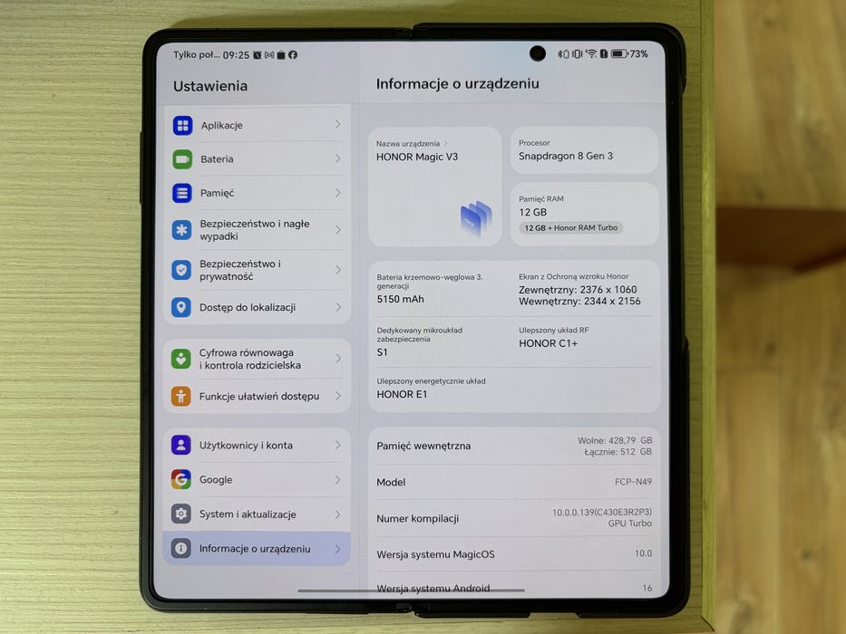 Honor magic v3 super stan z x-kom GWARANCJA