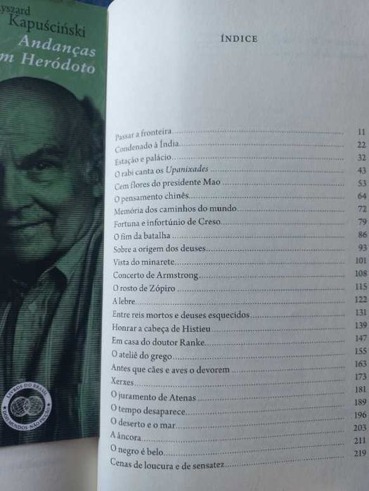 Andanças com Heródoto - Ryszard Kapuscinski