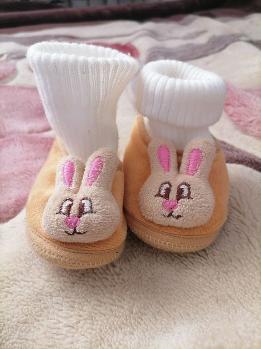 Пінетки тапочки зайчики