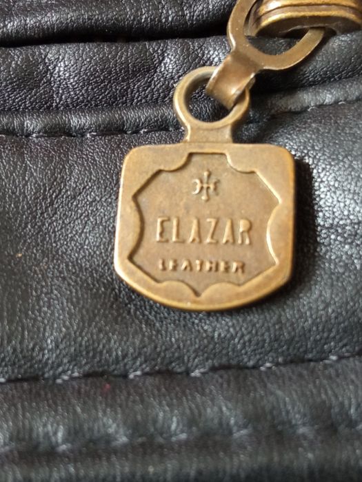 Męska kurtka płaszcz skórzany