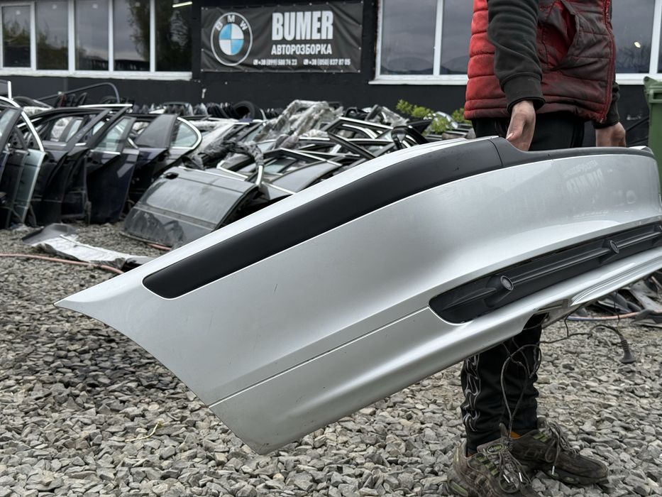 BMW Е46 задній бампер Універсал Touring 354 Бампер срібний Зад titan silber