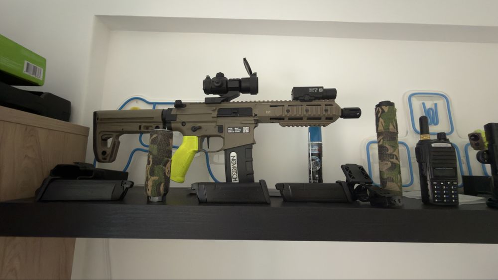 Airsoft variado material