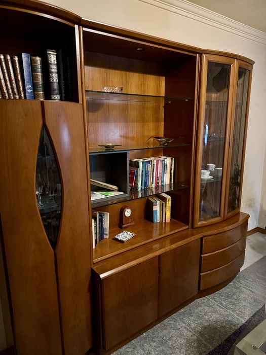 Movel de sala - cor cerejeira