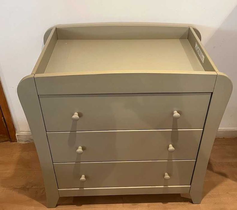 Conjunto quarto infantil Mamas & Papas (cama+cómoda/trocador+roupeiro)