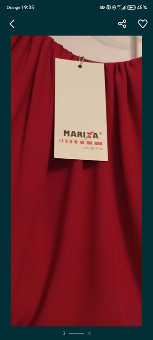 Piękna długa sukienka S