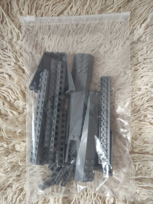 Конструктор lego, темно - сірі деталі