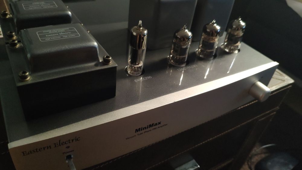 Pré-Phono Eastern Electric Minimax Phono válvulas