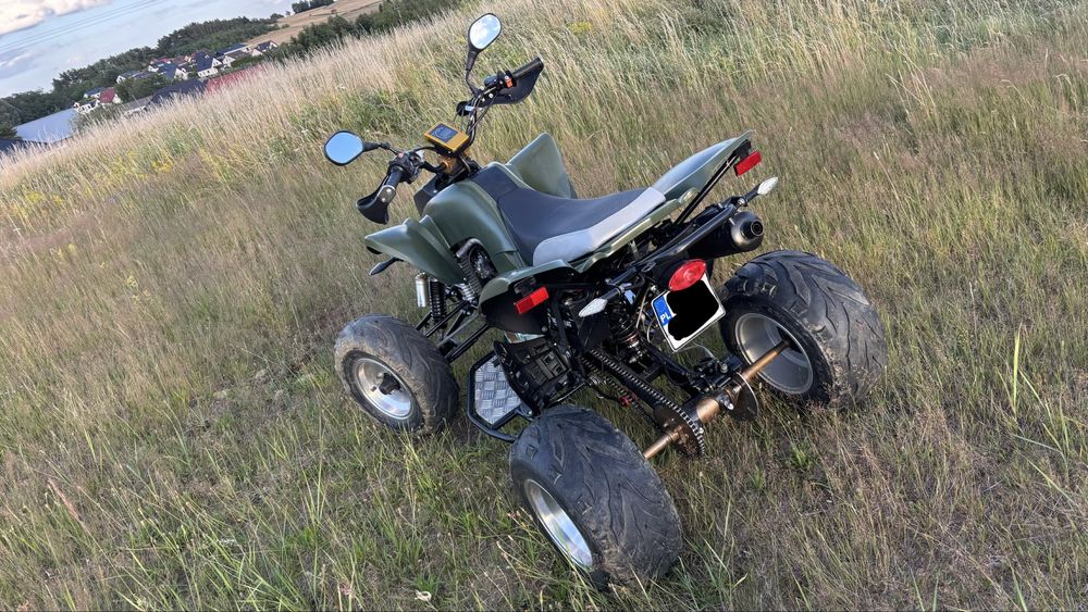 Doinwestowany Quad Bashan 250cc | Homologacja, OC, PT | Po remoncie!