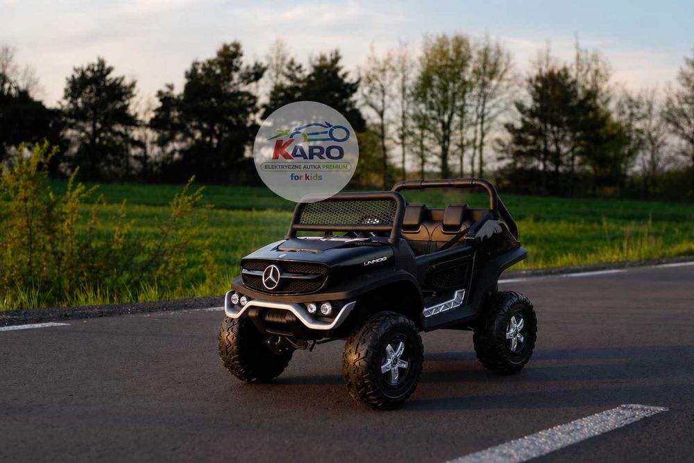Pojazd na Akumulator Mercedes Unimog S 4x4 4 Silniki EVA
