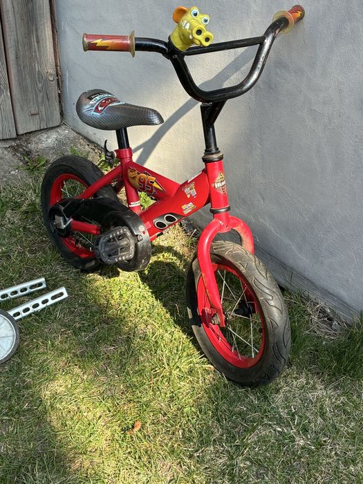 Rowerek dzieciecy czerwony Zygzzak McQuin 12”