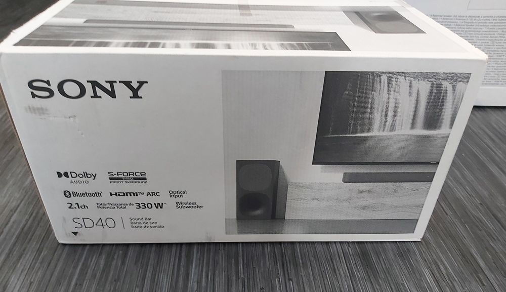 Soundbar SONY SD40 czarny
