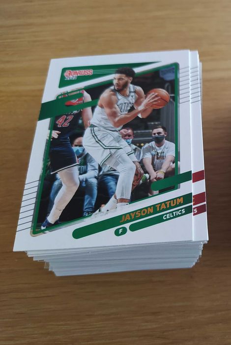 162 karty NBA z serii 2021-22 Donruss bez powtórek Tatum Embiid