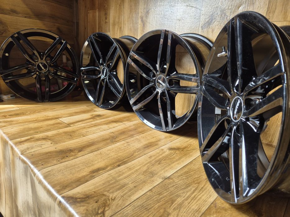 AUTEC 17 Cali 5x120 et30 8j ot: 72,6 stan idealny Czarny połysk