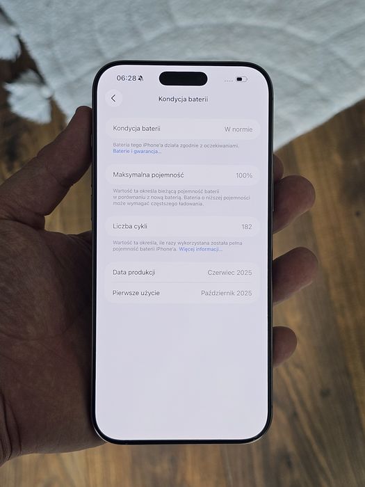 iPhone 16 Pro Max 100% Kondycji