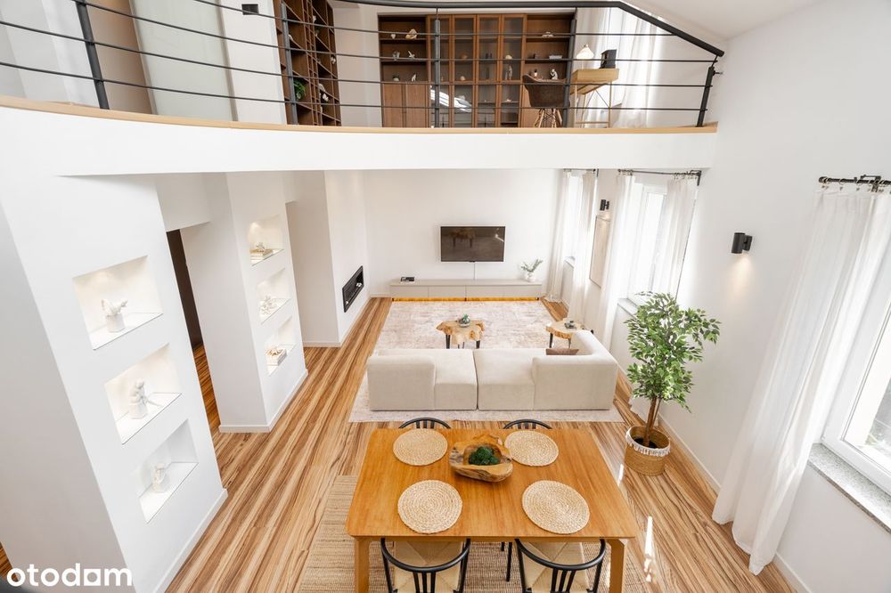 Wyjątkowy dwupoziomowy apartament 152m² | Siłownia | CIchy Potok